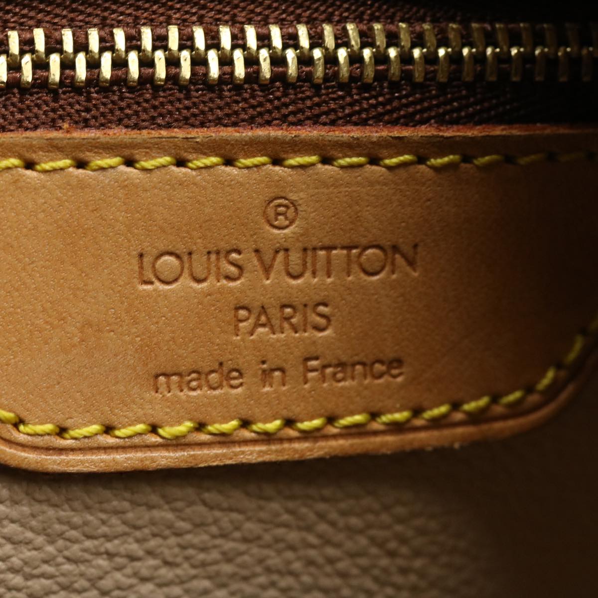 LOUIS VUITTON Monogram Bucket GM Shoulder Bag M42236 LV jk1987
