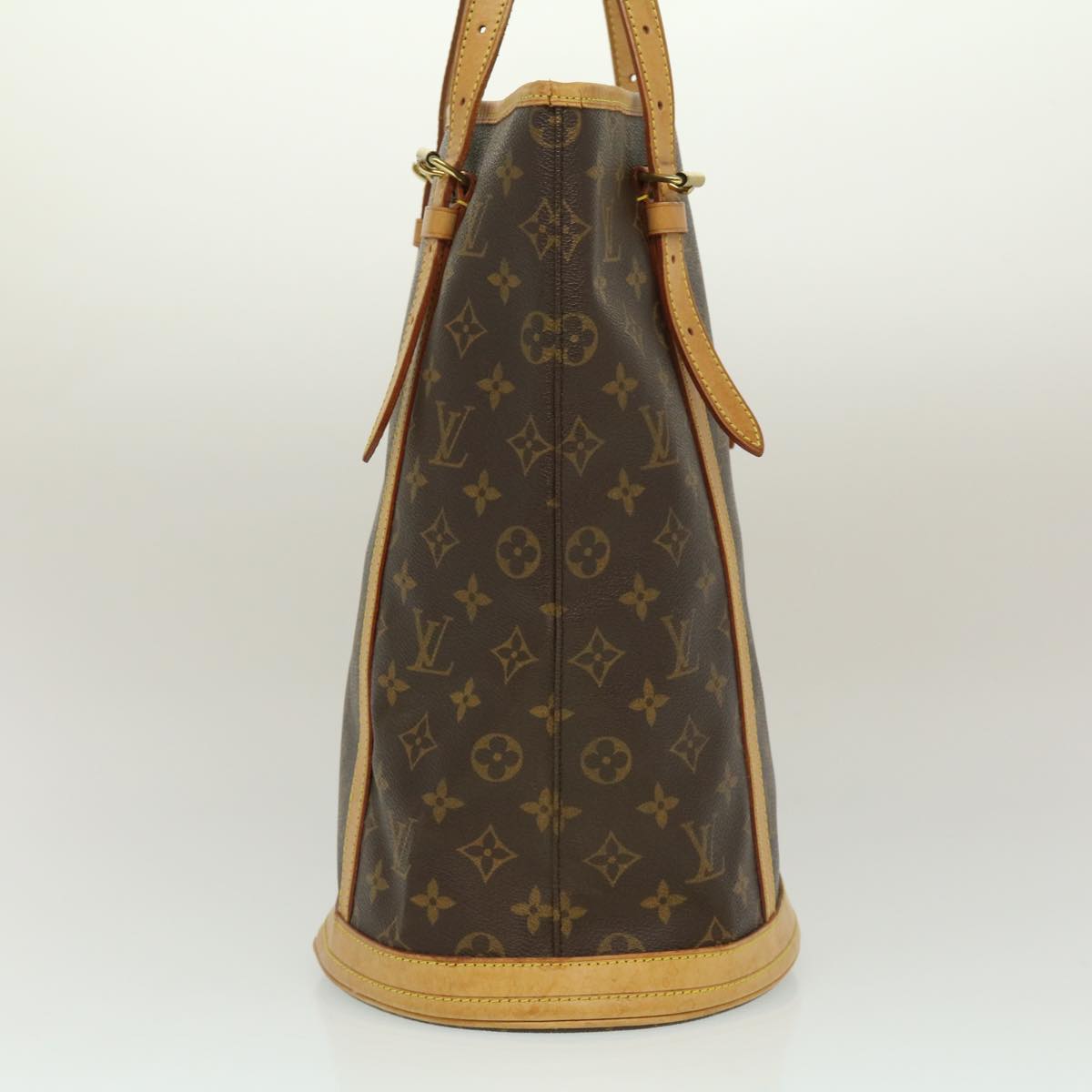 LOUIS VUITTON Monogram Bucket GM Shoulder Bag M42236 LV jk1987