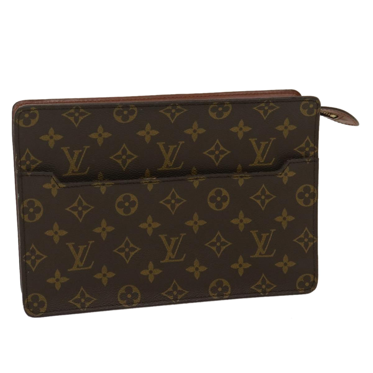 LOUIS VUITTON Monogram Pochette Homme Clutch Bag M51795 LV jk2025