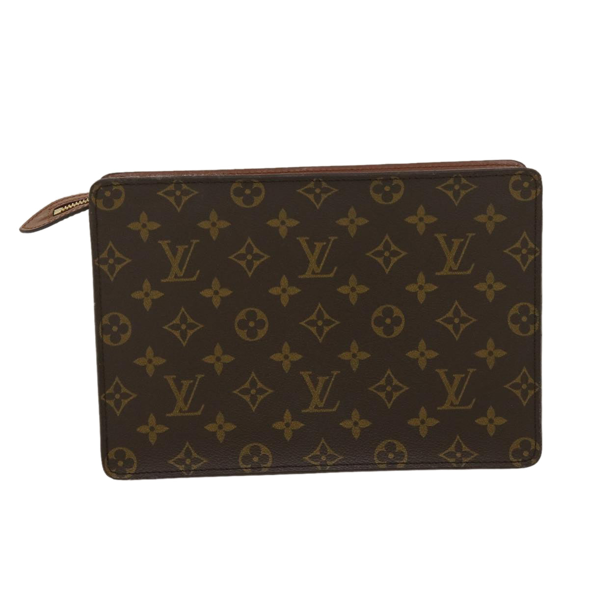 LOUIS VUITTON Monogram Pochette Homme Clutch Bag M51795 LV jk2025