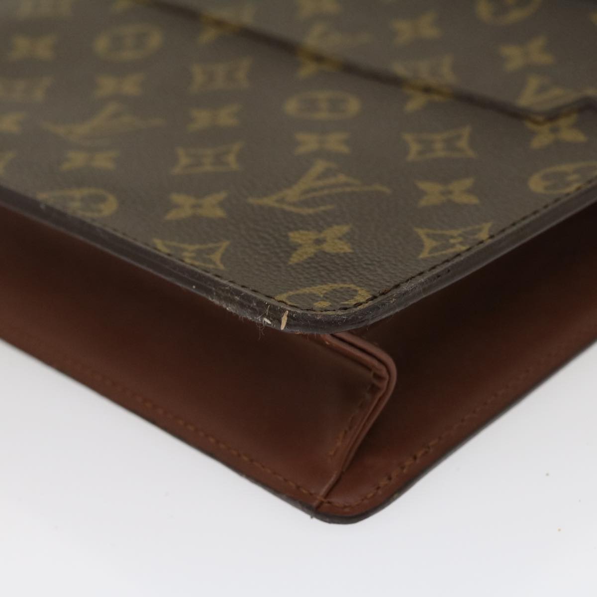 LOUIS VUITTON Monogram Pochette Homme Clutch Bag M51795 LV jk2025