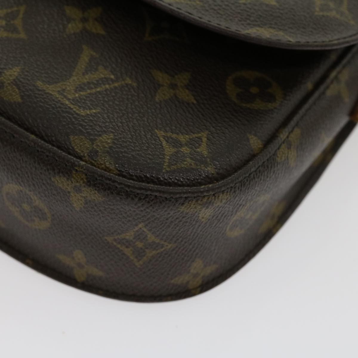 LOUIS VUITTON Monogram Saint Cloud MM Shoulder Bag M51243 LV jk2052