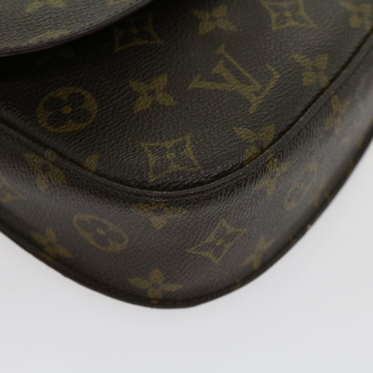 LOUIS VUITTON Monogram Saint Cloud MM Shoulder Bag M51243 LV jk2052