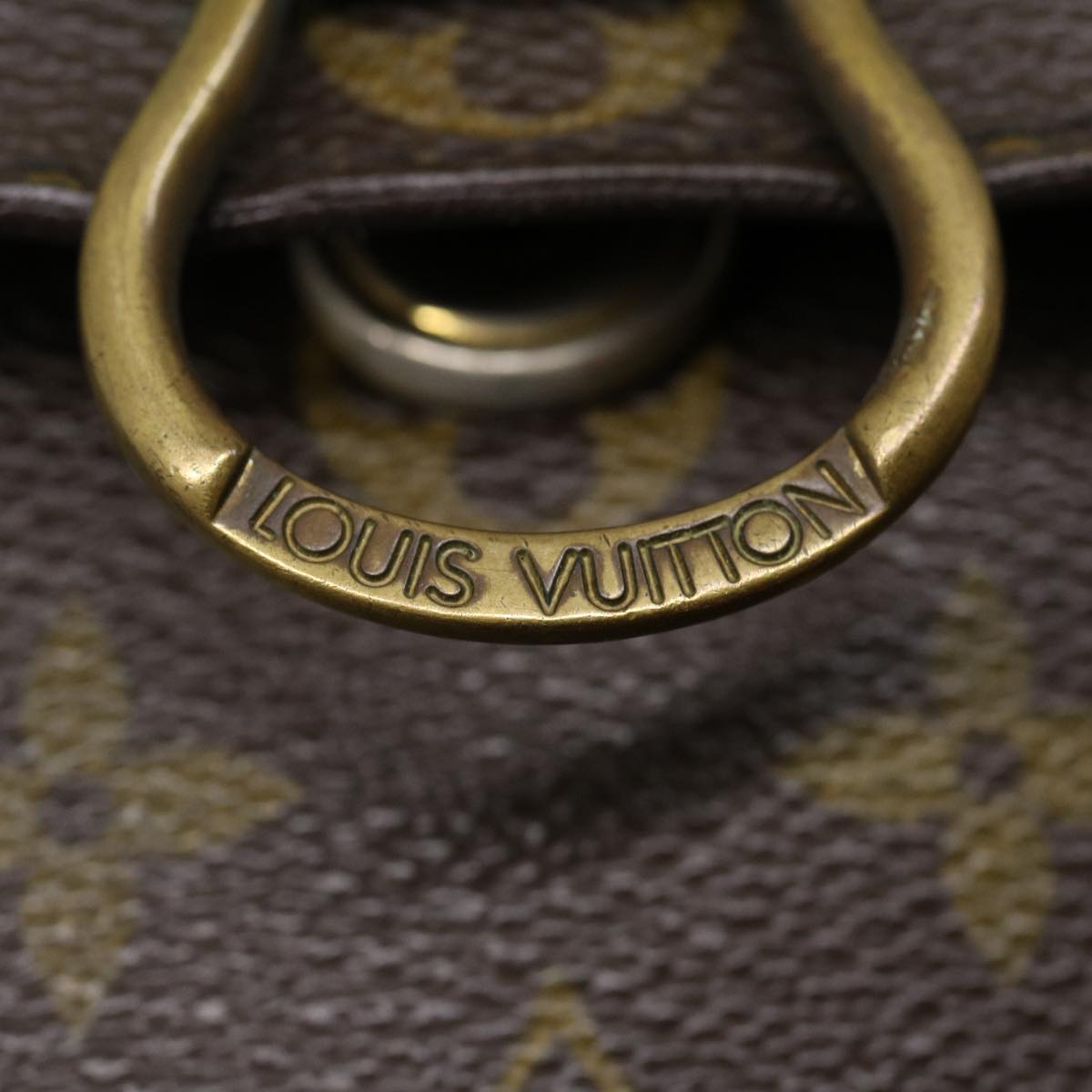 LOUIS VUITTON Monogram Saint Cloud MM Shoulder Bag M51243 LV jk2052