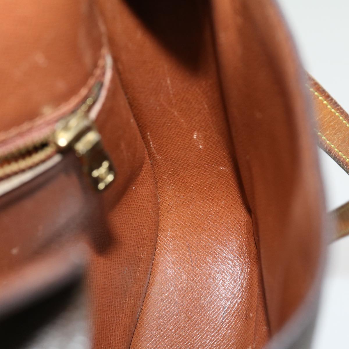 LOUIS VUITTON Monogram Saint Cloud MM Shoulder Bag M51243 LV jk2052