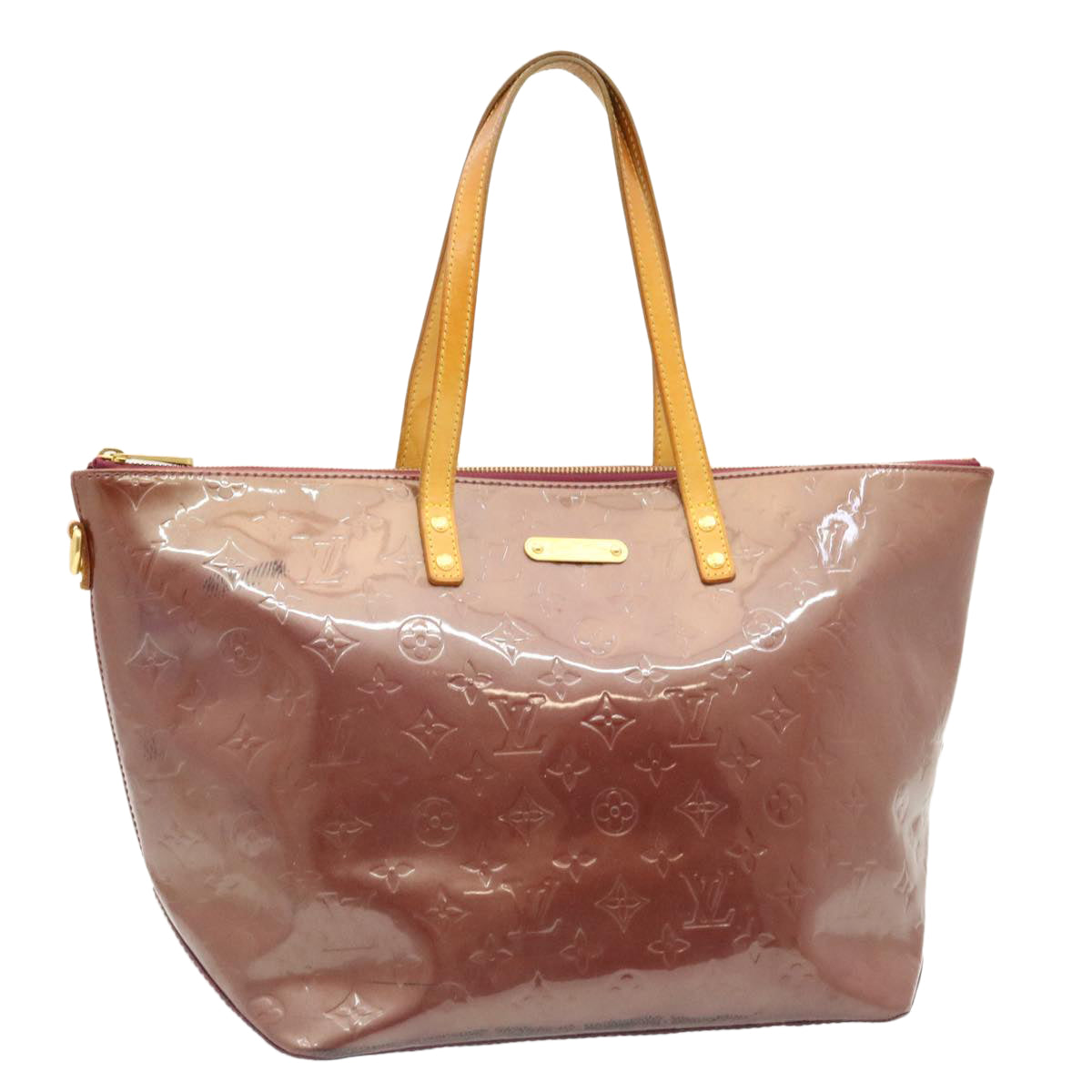 LOUIS VUITTON Monogram Vernis Bellevue GM Tote Bag Purple LV jk206