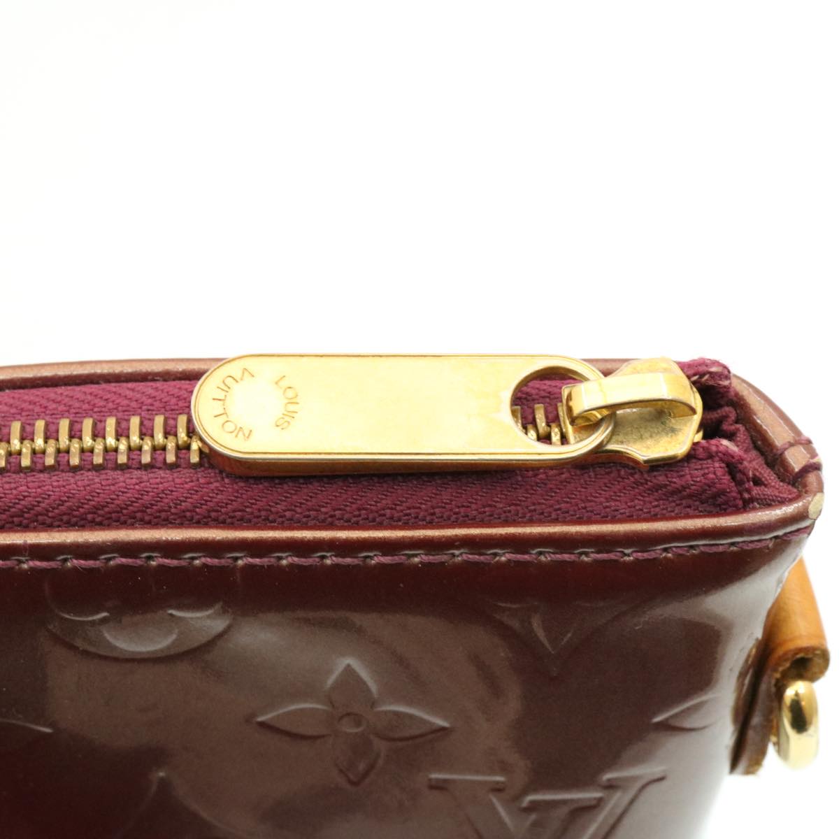 LOUIS VUITTON Monogram Vernis Bellevue GM Tote Bag Purple LV jk206