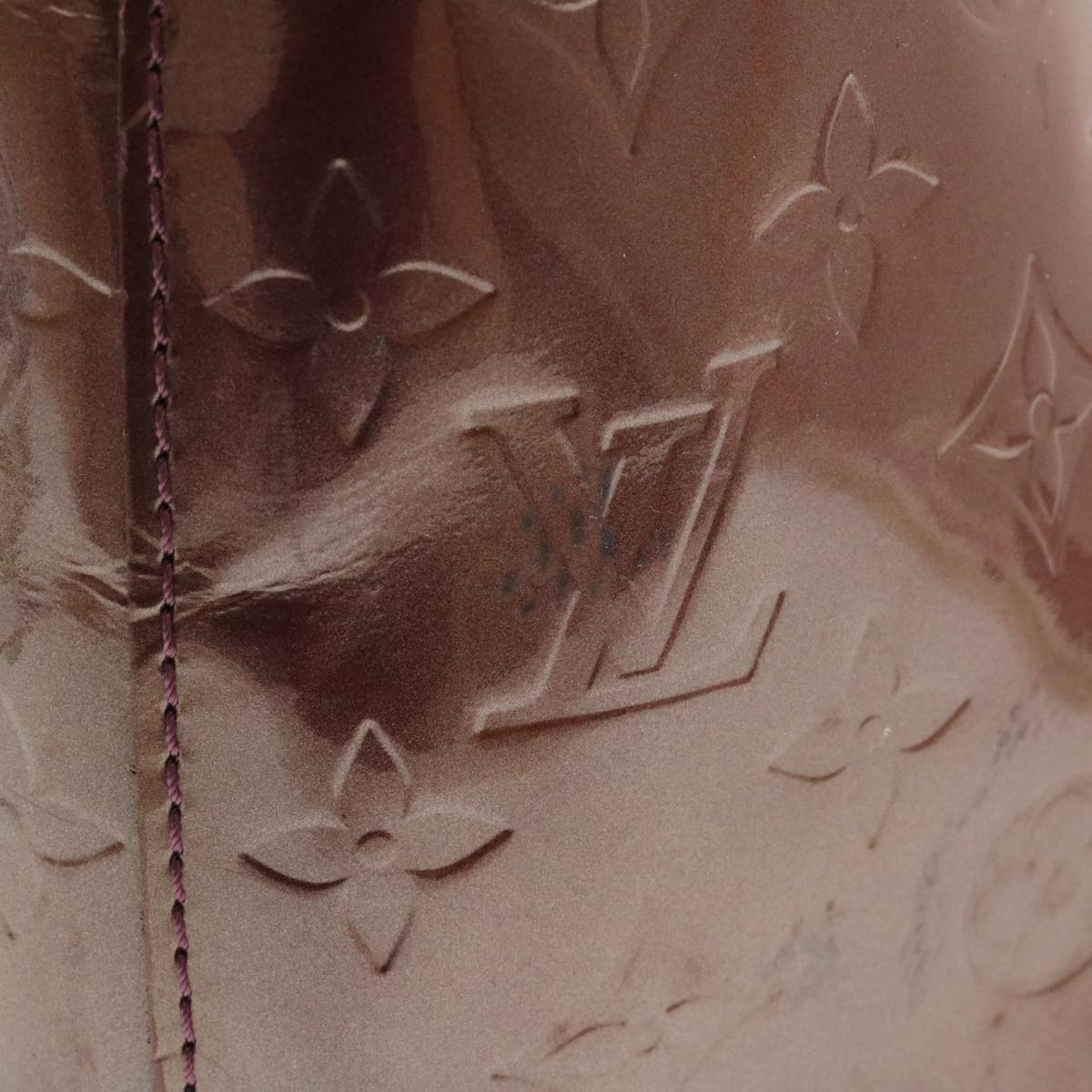 LOUIS VUITTON Monogram Vernis Bellevue GM Tote Bag Purple LV jk206