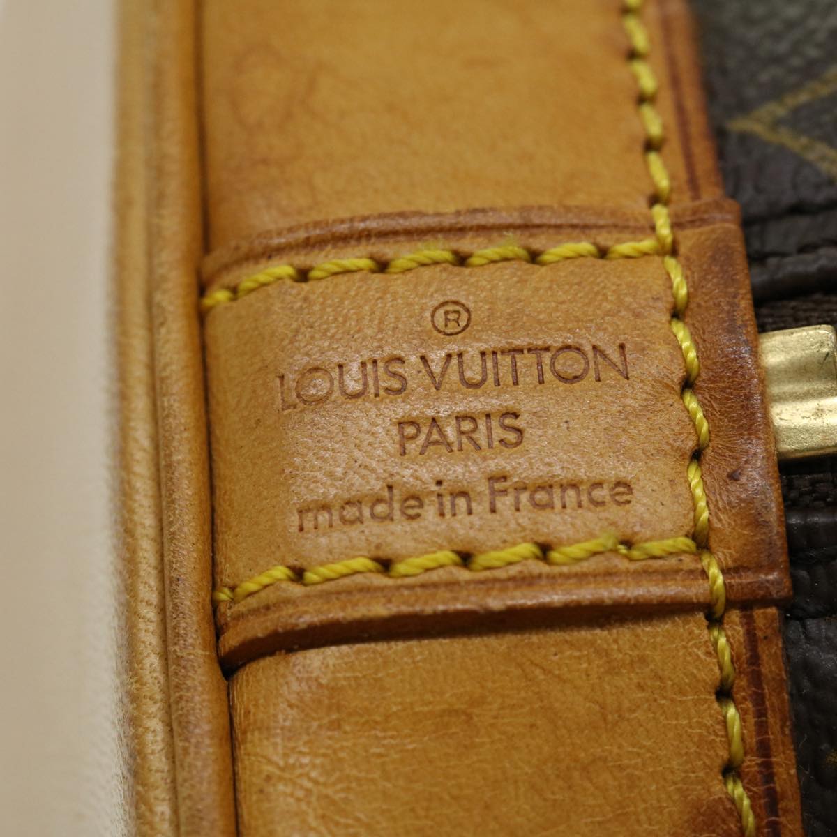 LOUIS VUITTON Monogram Alma Hand Bag M51130 LV jk2084
