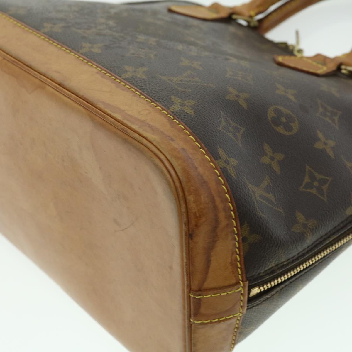 LOUIS VUITTON Monogram Alma Hand Bag M51130 LV jk2091