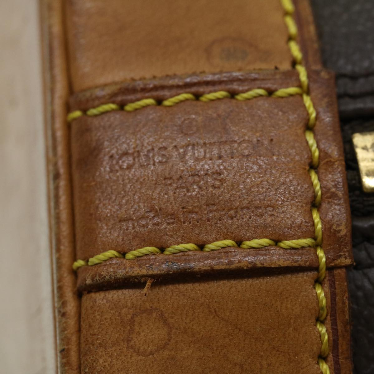 LOUIS VUITTON Monogram Alma Hand Bag M51130 LV jk2091