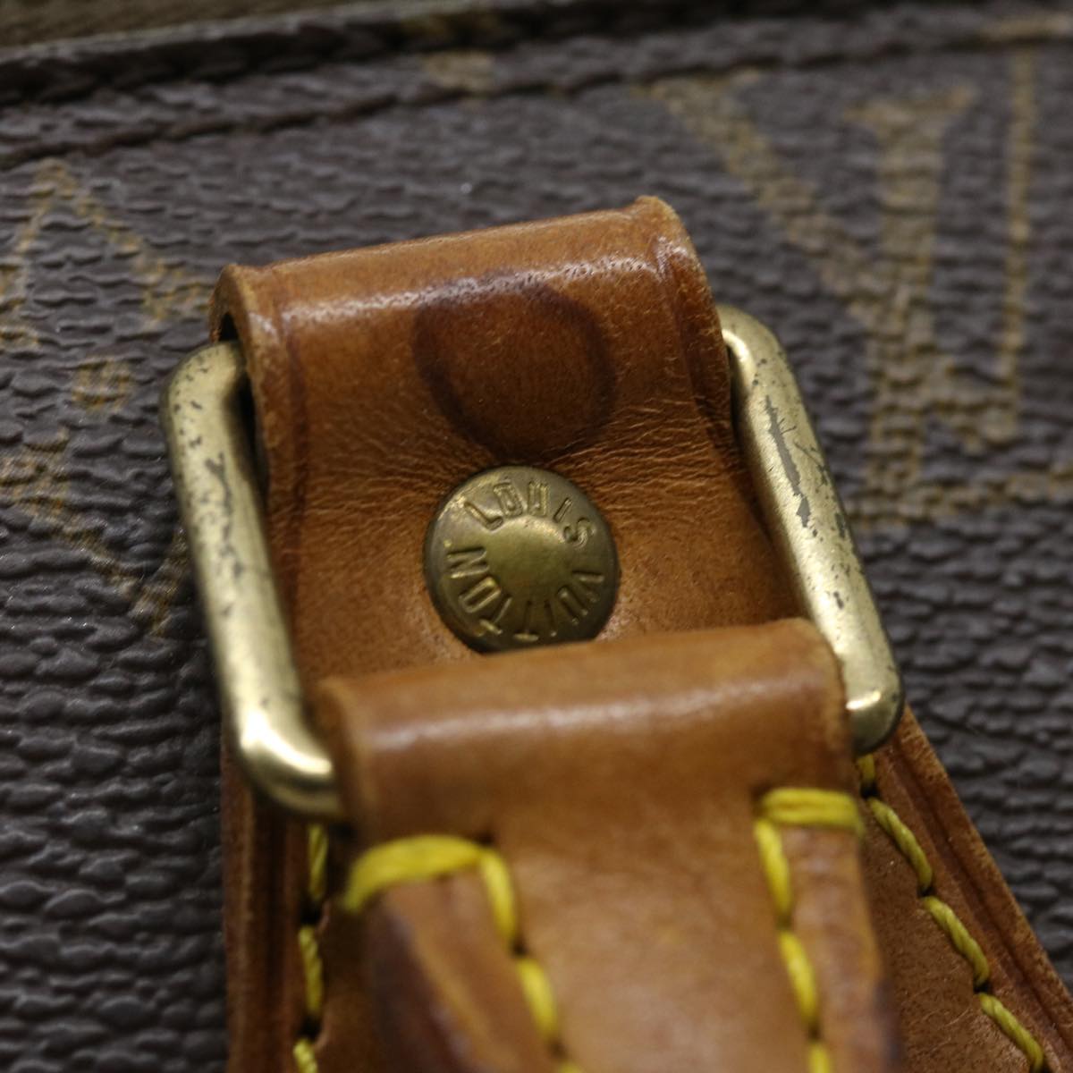 LOUIS VUITTON Monogram Alma Hand Bag M51130 LV jk2091