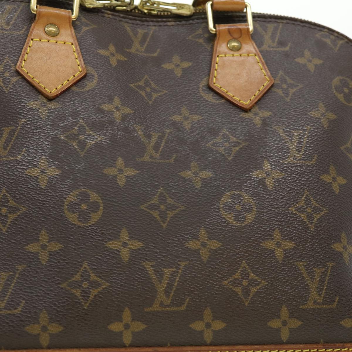 LOUIS VUITTON Monogram Alma Hand Bag M51130 LV jk2091
