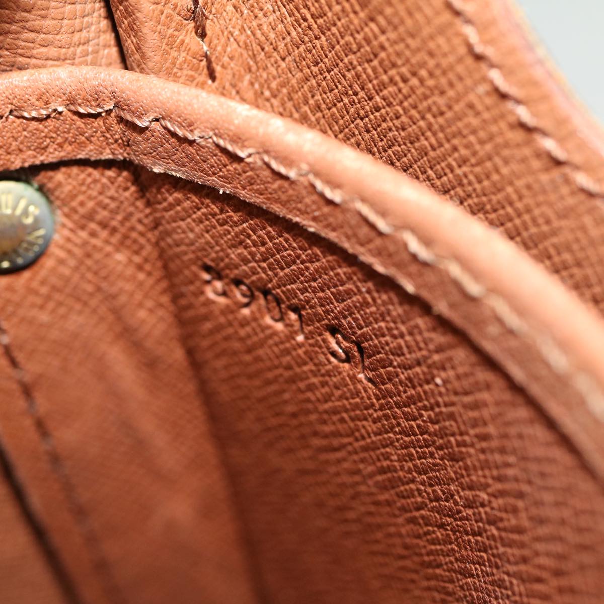 LOUIS VUITTON Monogram Cartouchiere GM Shoulder Bag M51252 LV jk2112