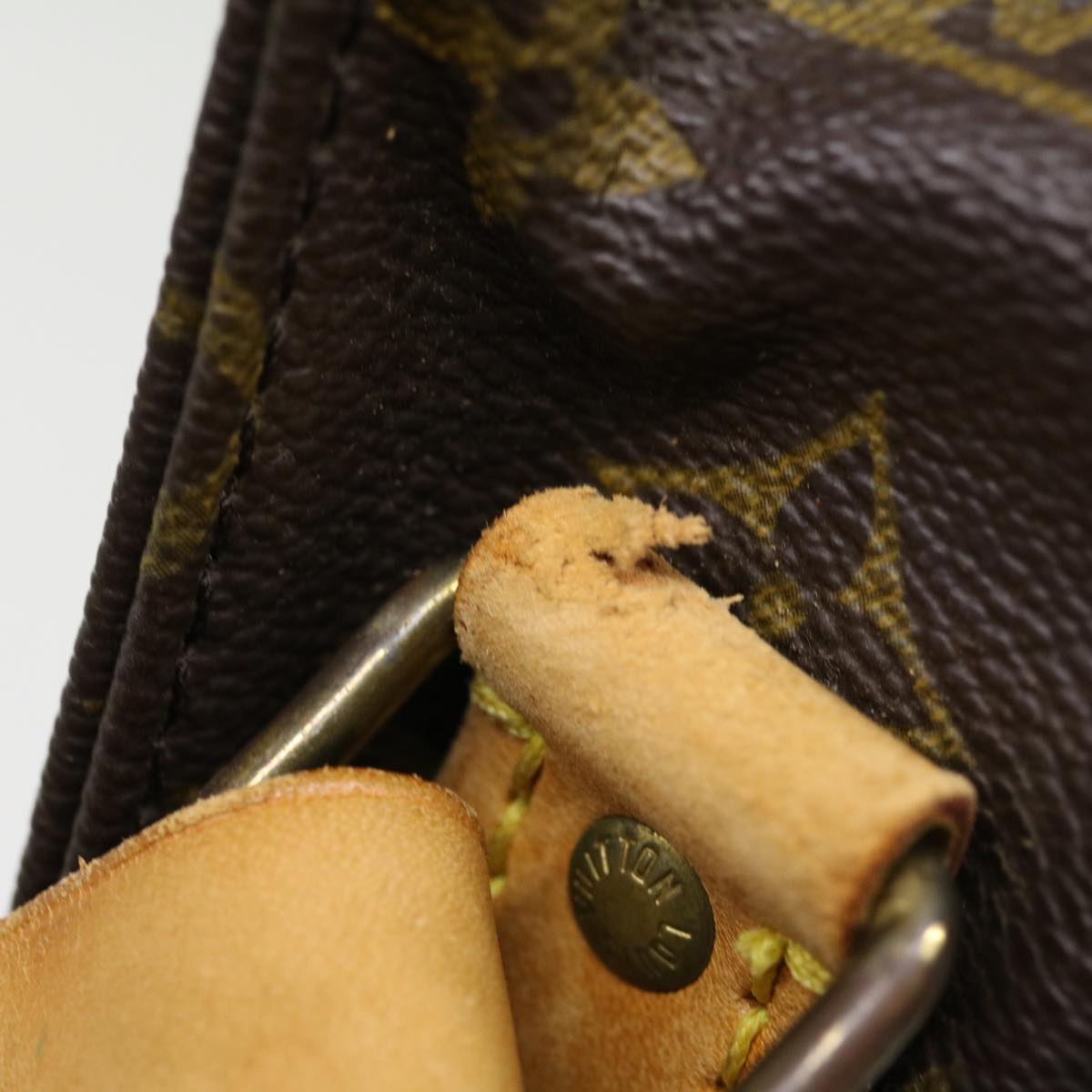 LOUIS VUITTON Monogram Cartouchiere GM Shoulder Bag M51252 LV jk2112