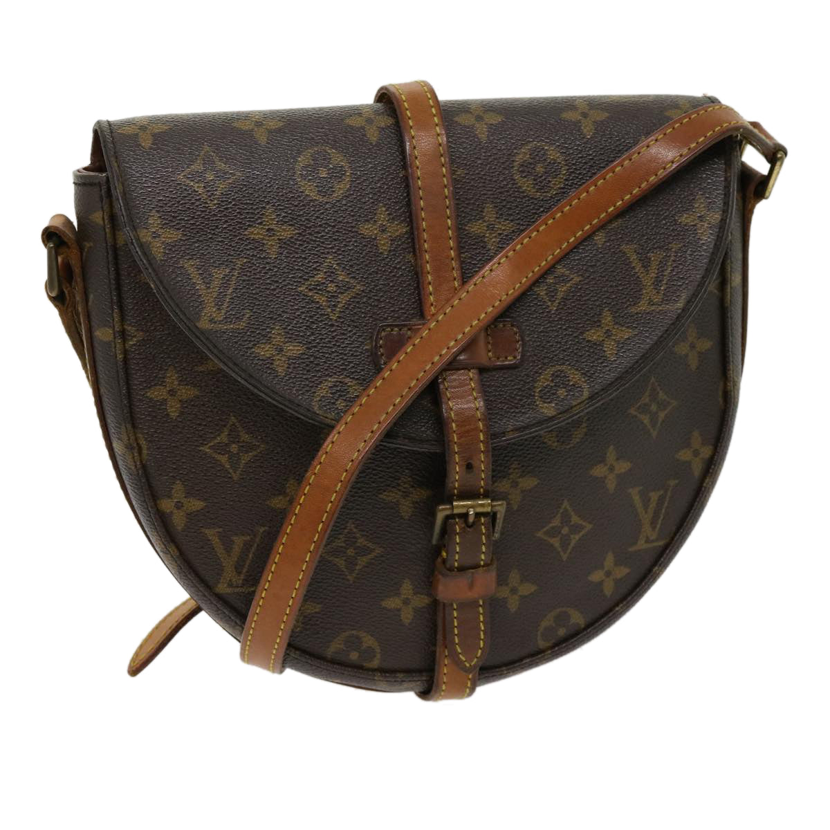 LOUIS VUITTON Monogram Chantilly GM Shoulder Bag M51232 LV jk2114