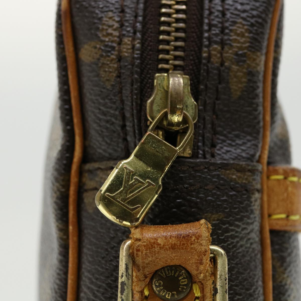 LOUIS VUITTON Monogram Danube Shoulder Bag M45266 LV jk2121