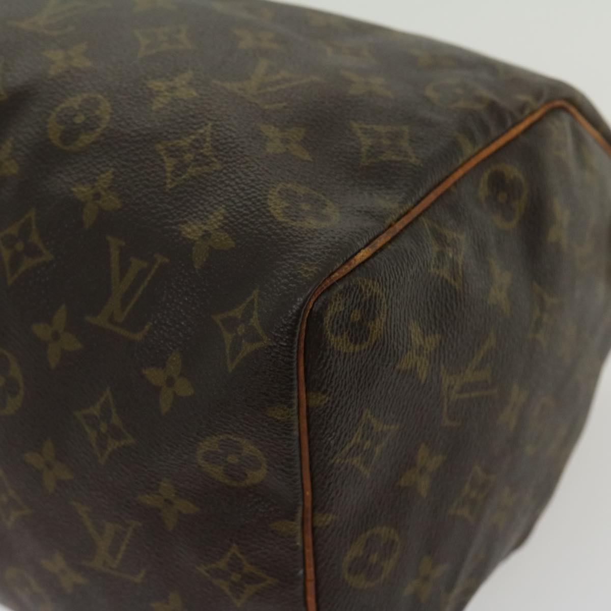 LOUIS VUITTON Monogram Speedy 35 Hand Bag M41524 LV jk2135