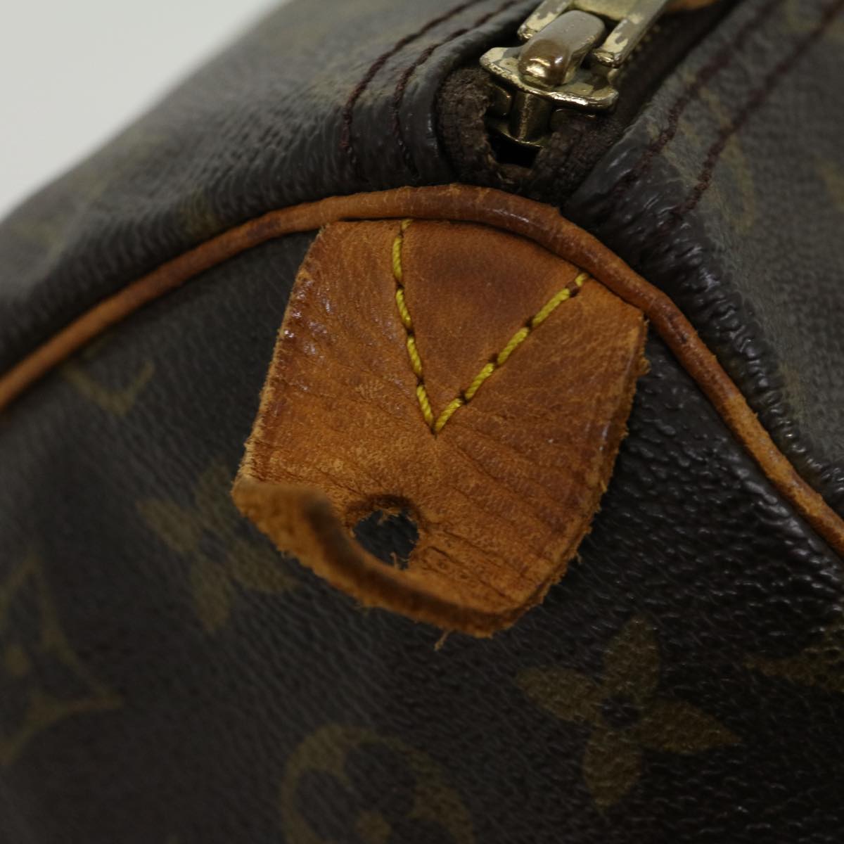 LOUIS VUITTON Monogram Speedy 35 Hand Bag M41524 LV jk2135