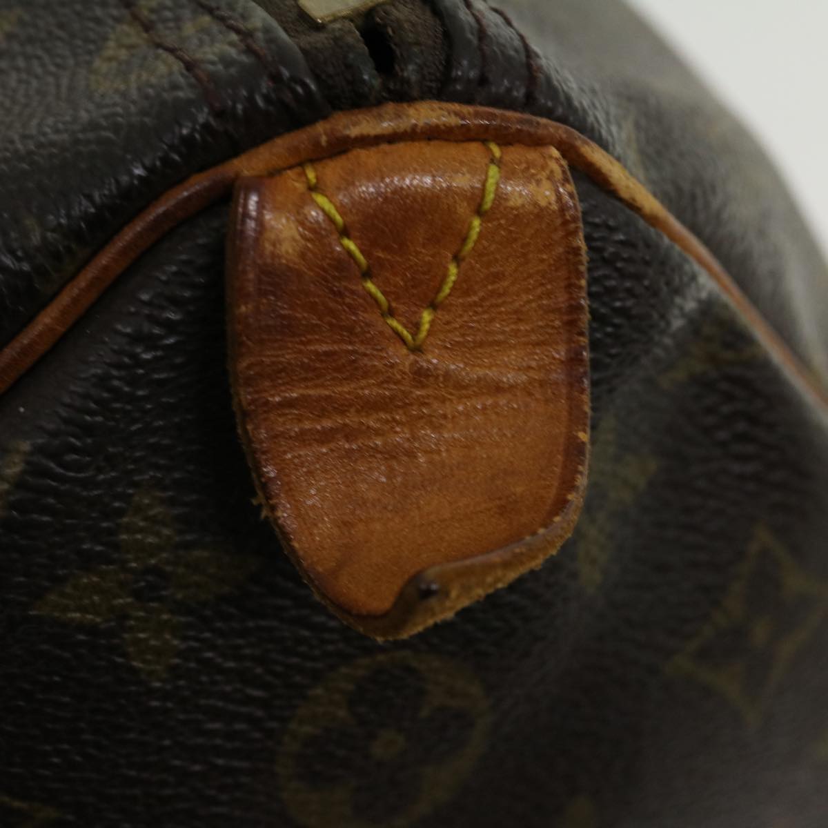 LOUIS VUITTON Monogram Speedy 35 Hand Bag M41524 LV jk2135