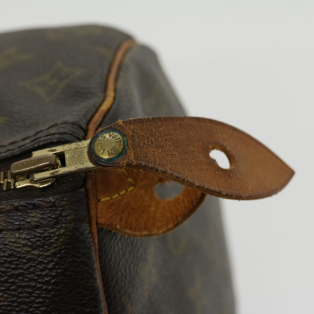 LOUIS VUITTON Monogram Speedy 35 Hand Bag M41524 LV jk2135