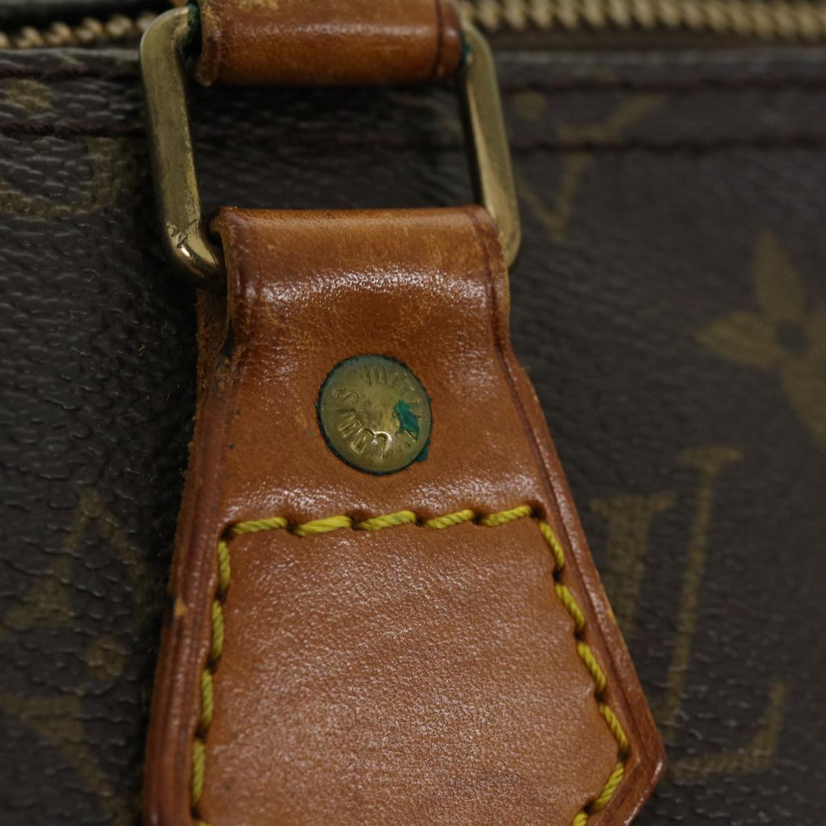 LOUIS VUITTON Monogram Speedy 35 Hand Bag M41524 LV jk2135