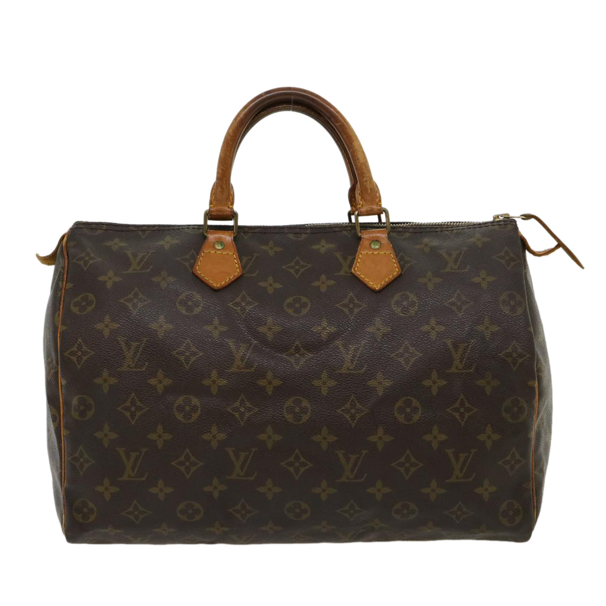 LOUIS VUITTON Monogram Speedy 35 Hand Bag M41524 LV jk2135