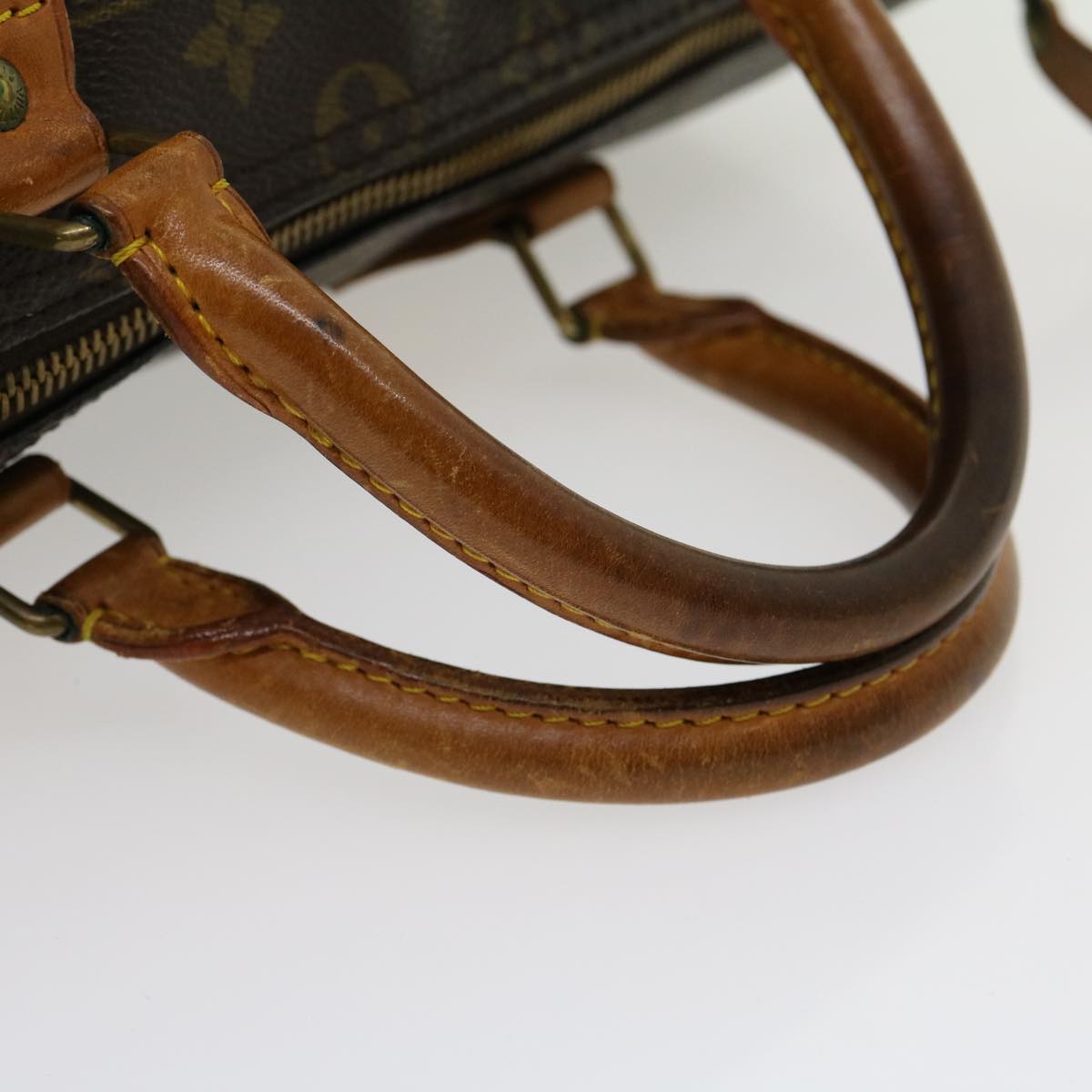 LOUIS VUITTON Monogram Speedy 35 Hand Bag M41524 LV jk2135