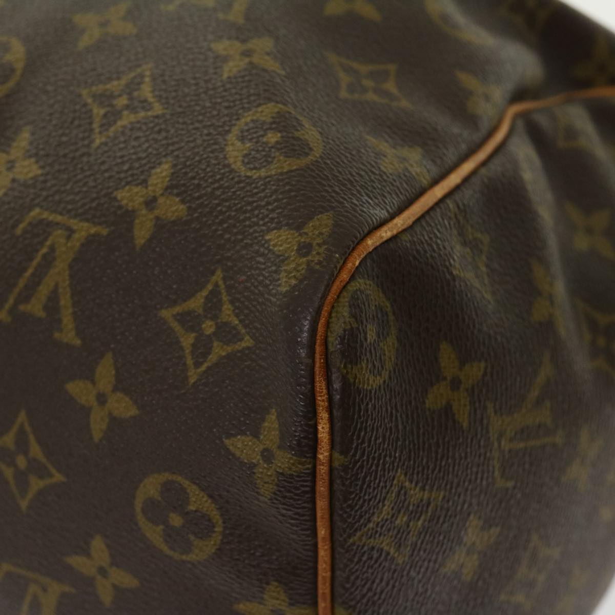LOUIS VUITTON Monogram Speedy 35 Hand Bag M41524 LV jk2136