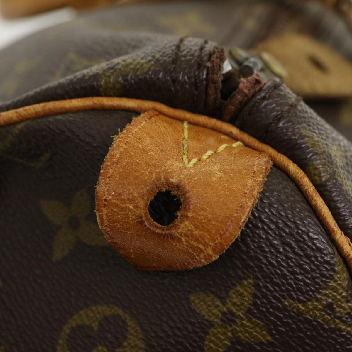 LOUIS VUITTON Monogram Speedy 35 Hand Bag M41524 LV jk2136