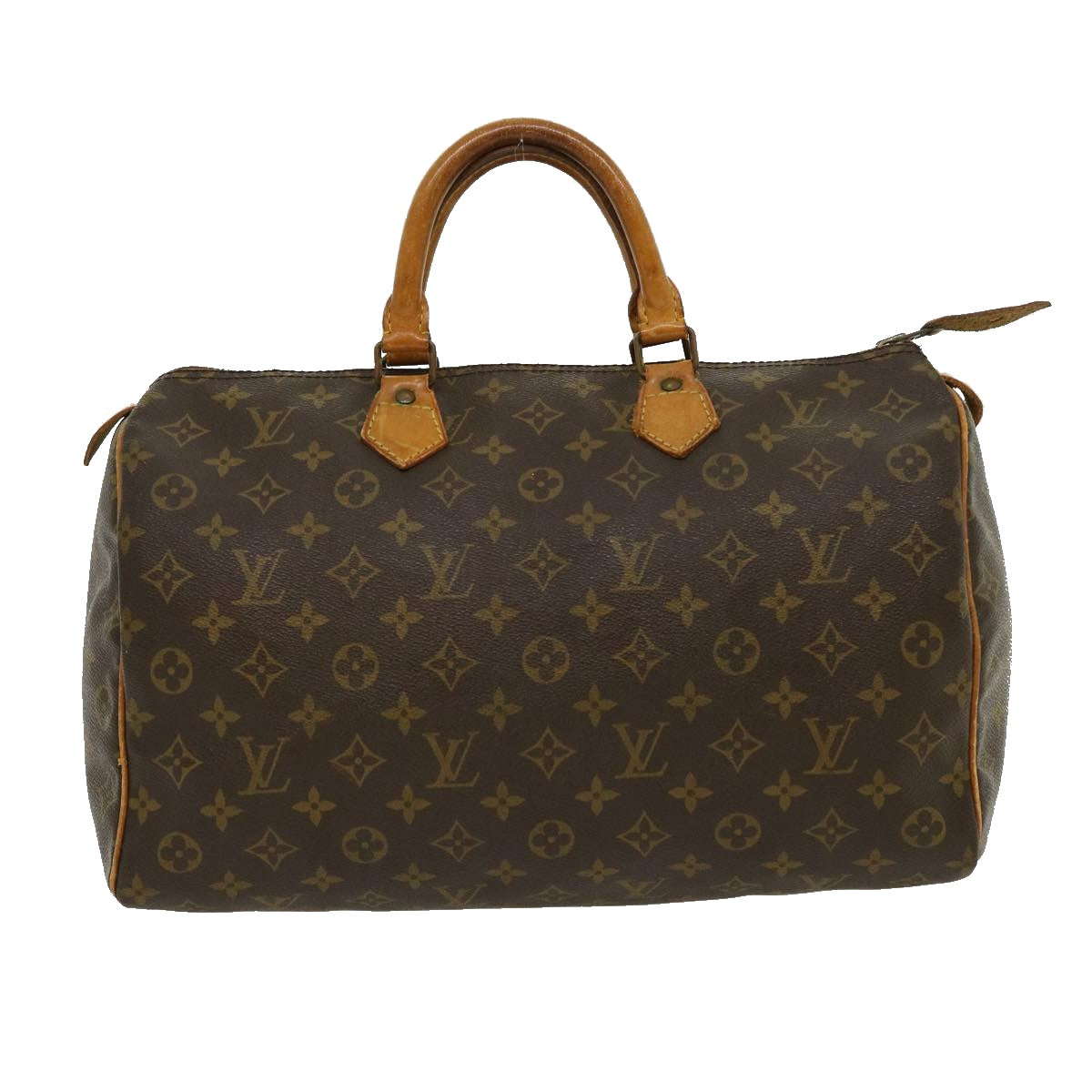 LOUIS VUITTON Monogram Speedy 35 Hand Bag M41524 LV jk2136