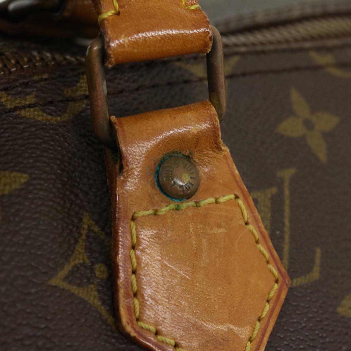 LOUIS VUITTON Monogram Speedy 35 Hand Bag M41524 LV jk2136