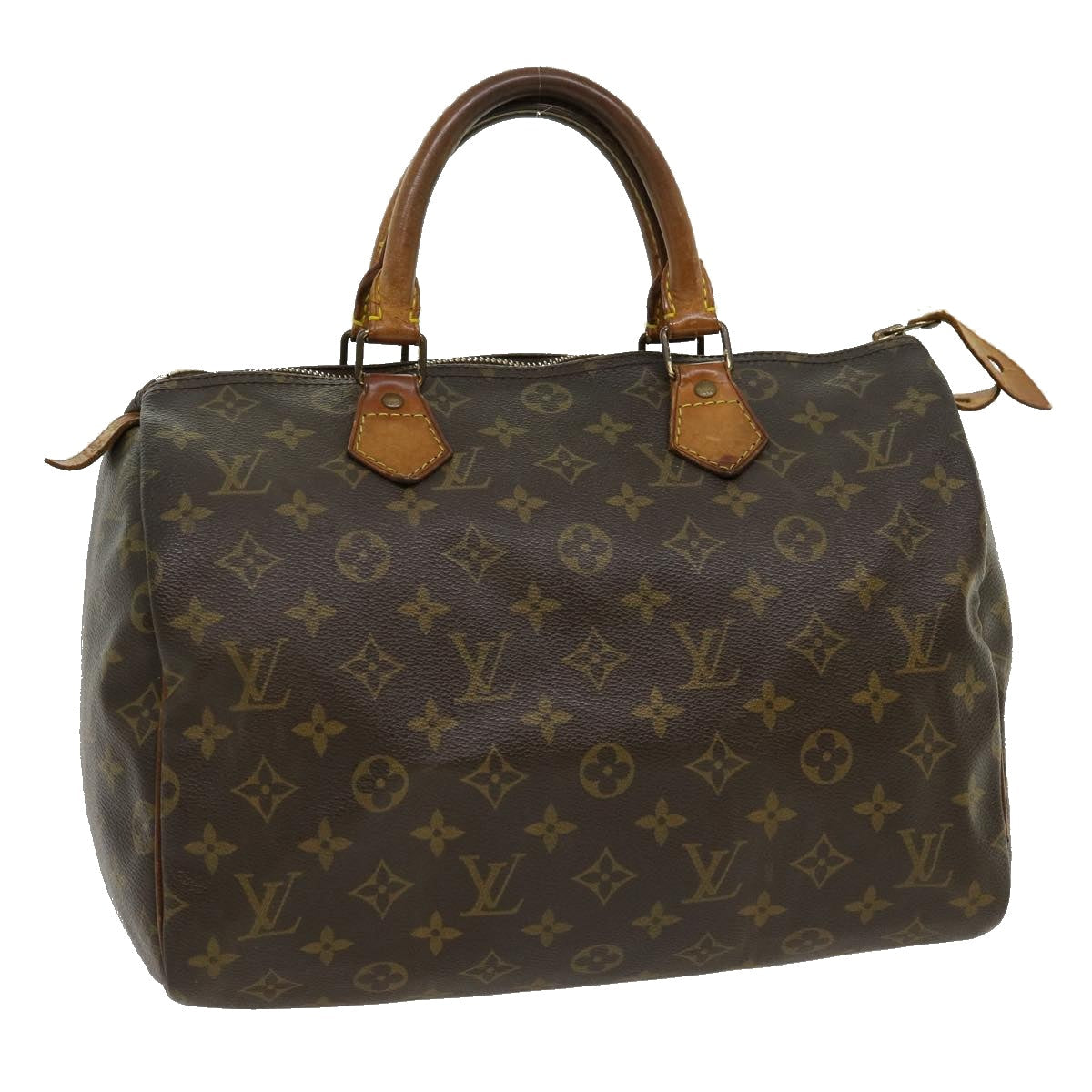 LOUIS VUITTON Monogram Speedy 30 Hand Bag M41526 LV jk2144