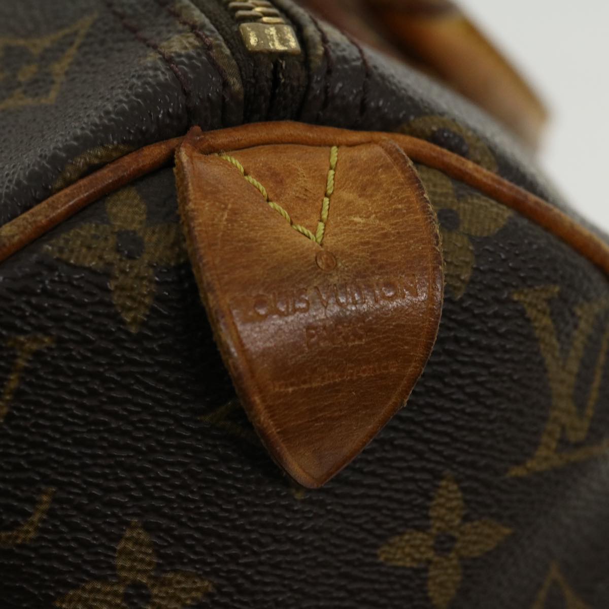 LOUIS VUITTON Monogram Speedy 30 Hand Bag M41526 LV jk2147