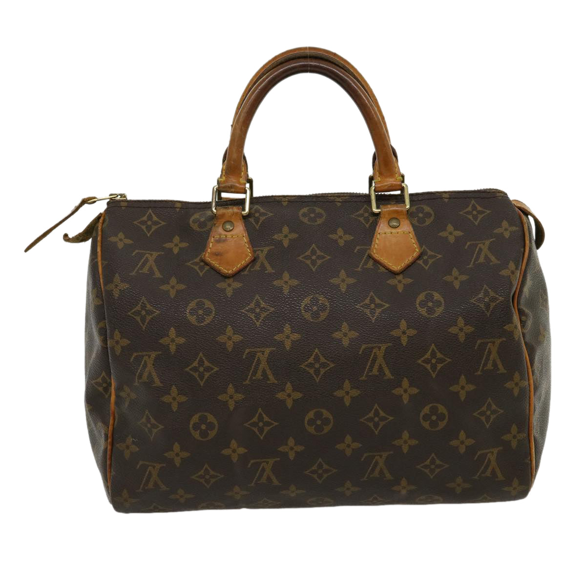 LOUIS VUITTON Monogram Speedy 30 Hand Bag M41526 LV jk2147