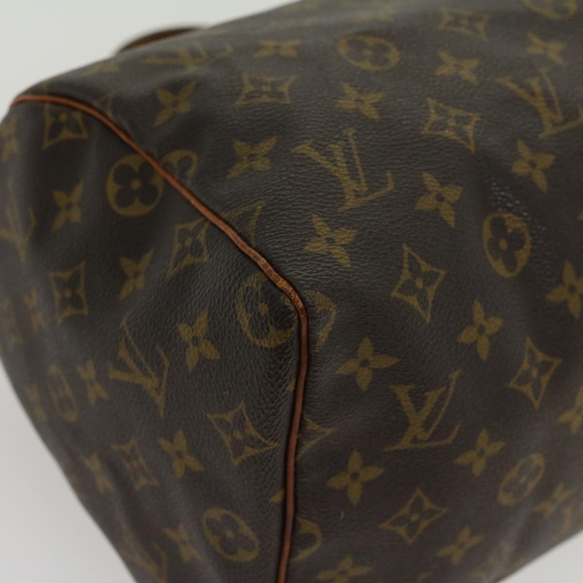 LOUIS VUITTON Monogram Speedy 30 Hand Bag M41526 LV jk2148