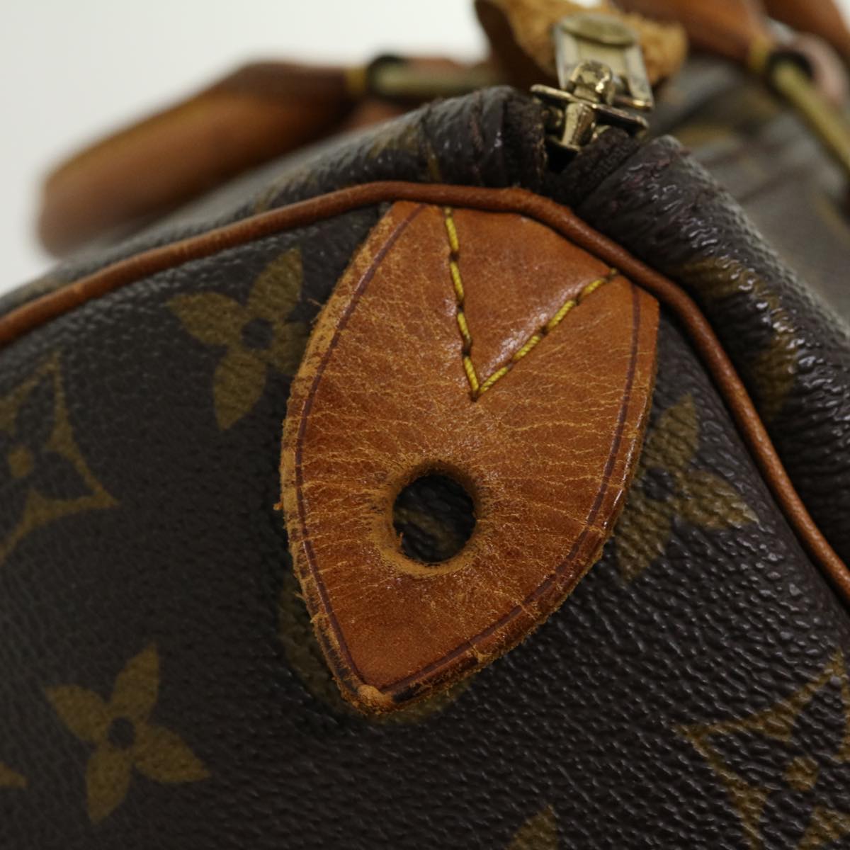 LOUIS VUITTON Monogram Speedy 30 Hand Bag M41526 LV jk2148