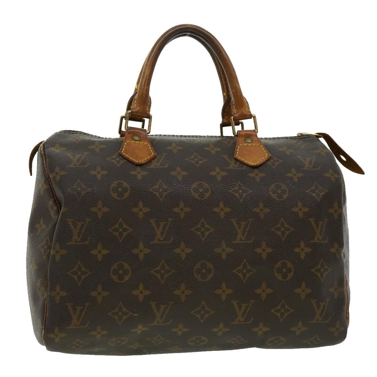 LOUIS VUITTON Monogram Speedy 30 Hand Bag M41526 LV jk2152