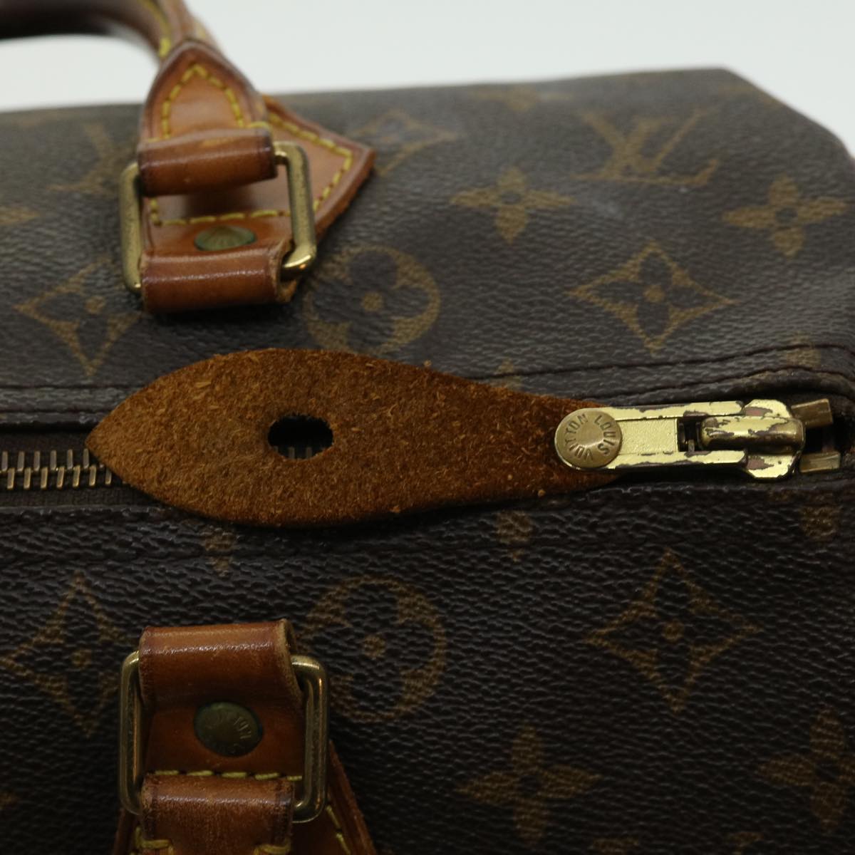 LOUIS VUITTON Monogram Speedy 30 Hand Bag M41526 LV jk2152