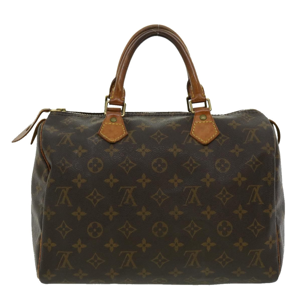 LOUIS VUITTON Monogram Speedy 30 Hand Bag M41526 LV jk2152