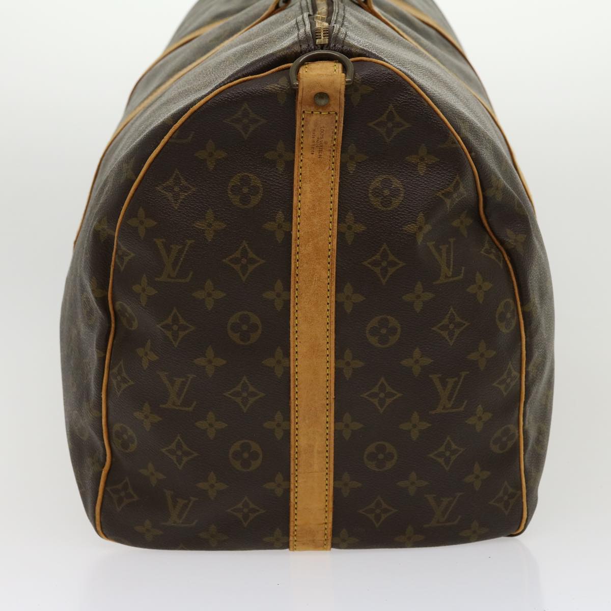 LOUIS VUITTON Monogram Keepall Bandouliere 60 Boston Bag M41412 LV jk2164