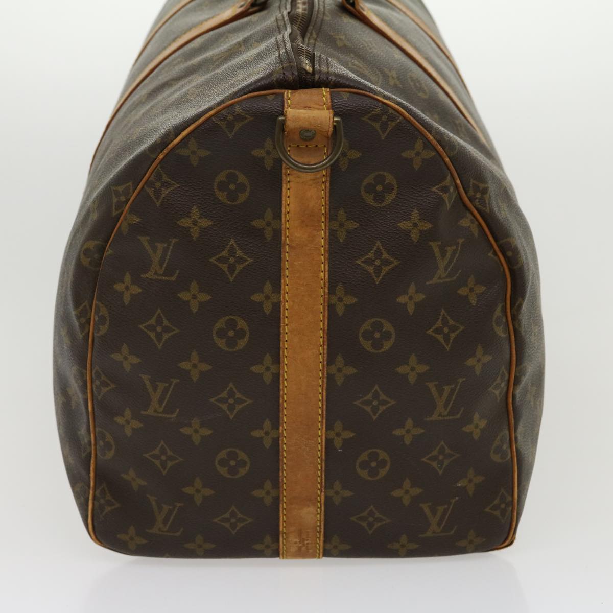 LOUIS VUITTON Monogram Keepall Bandouliere 55 Boston Bag M41414 LV jk2170