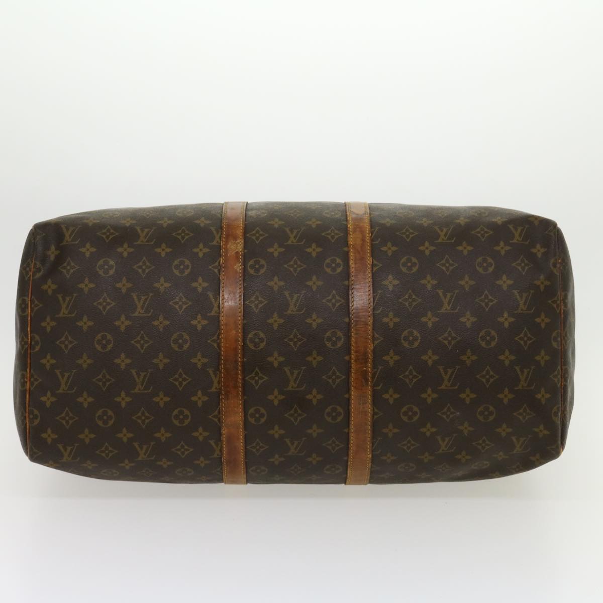 LOUIS VUITTON Monogram Keepall 55 Boston Bag M41424 LV jk2171