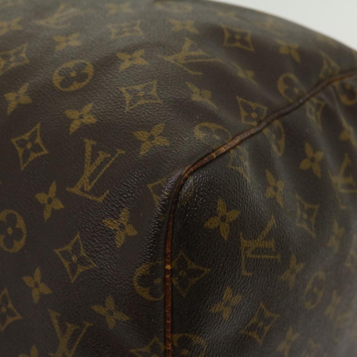 LOUIS VUITTON Monogram Keepall 55 Boston Bag M41424 LV jk2171