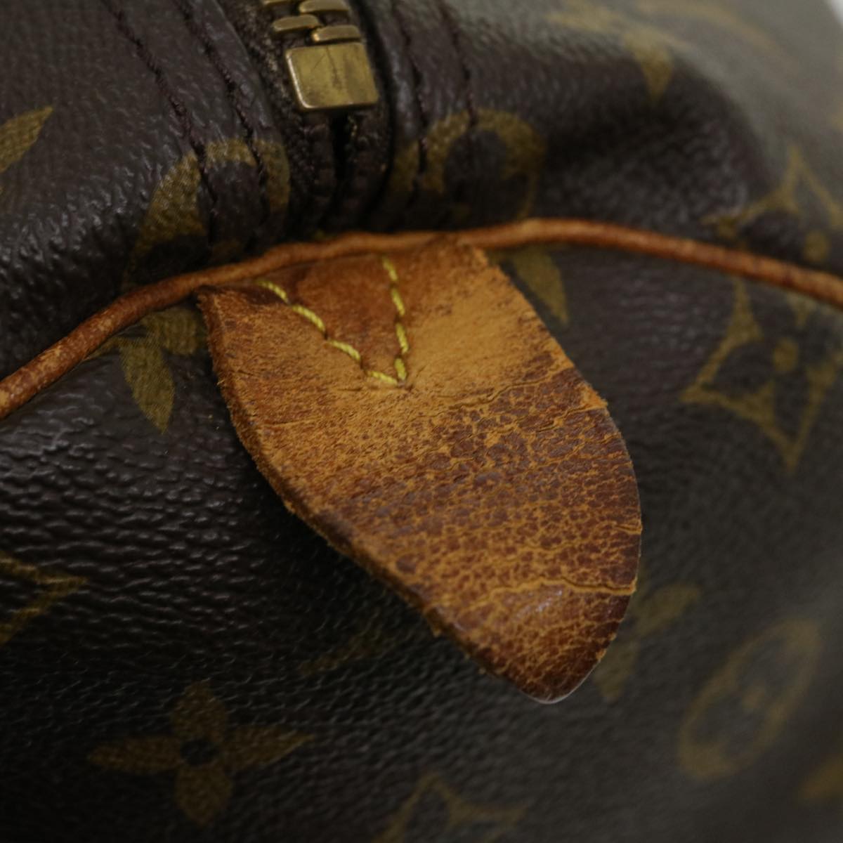 LOUIS VUITTON Monogram Keepall 55 Boston Bag M41424 LV jk2171