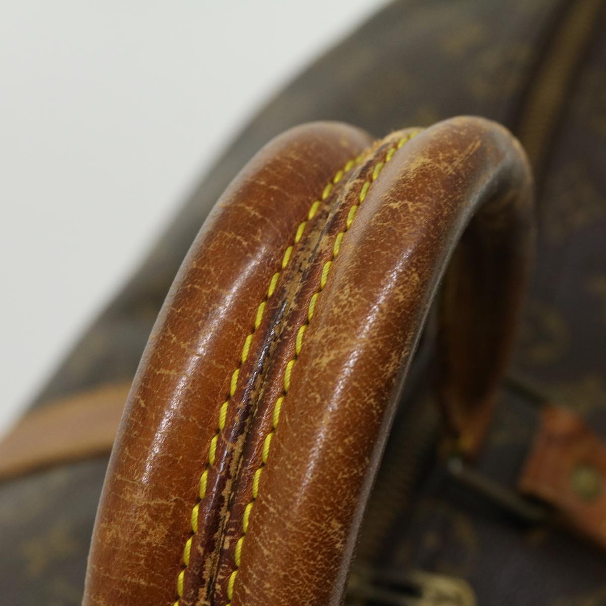 LOUIS VUITTON Monogram Keepall 55 Boston Bag M41424 LV jk2171