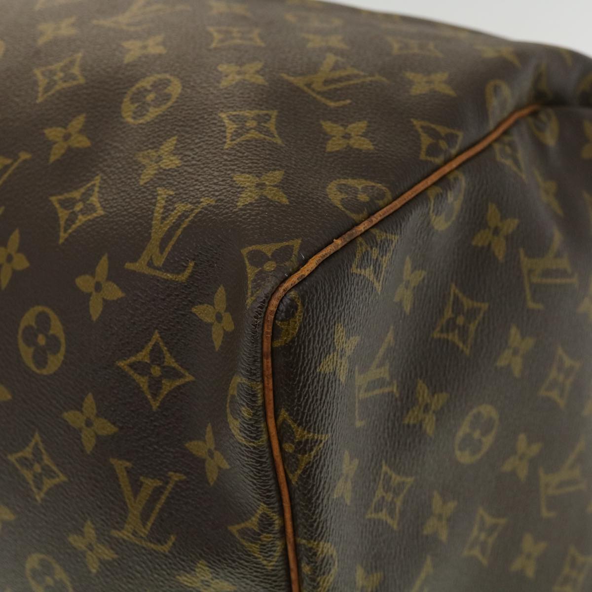 LOUIS VUITTON Monogram Keepall 55 Boston Bag M41424 LV jk2180