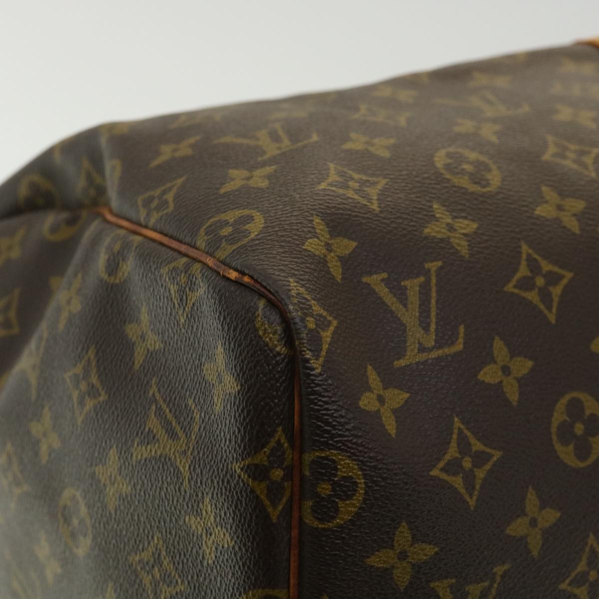 LOUIS VUITTON Monogram Keepall 55 Boston Bag M41424 LV jk2180