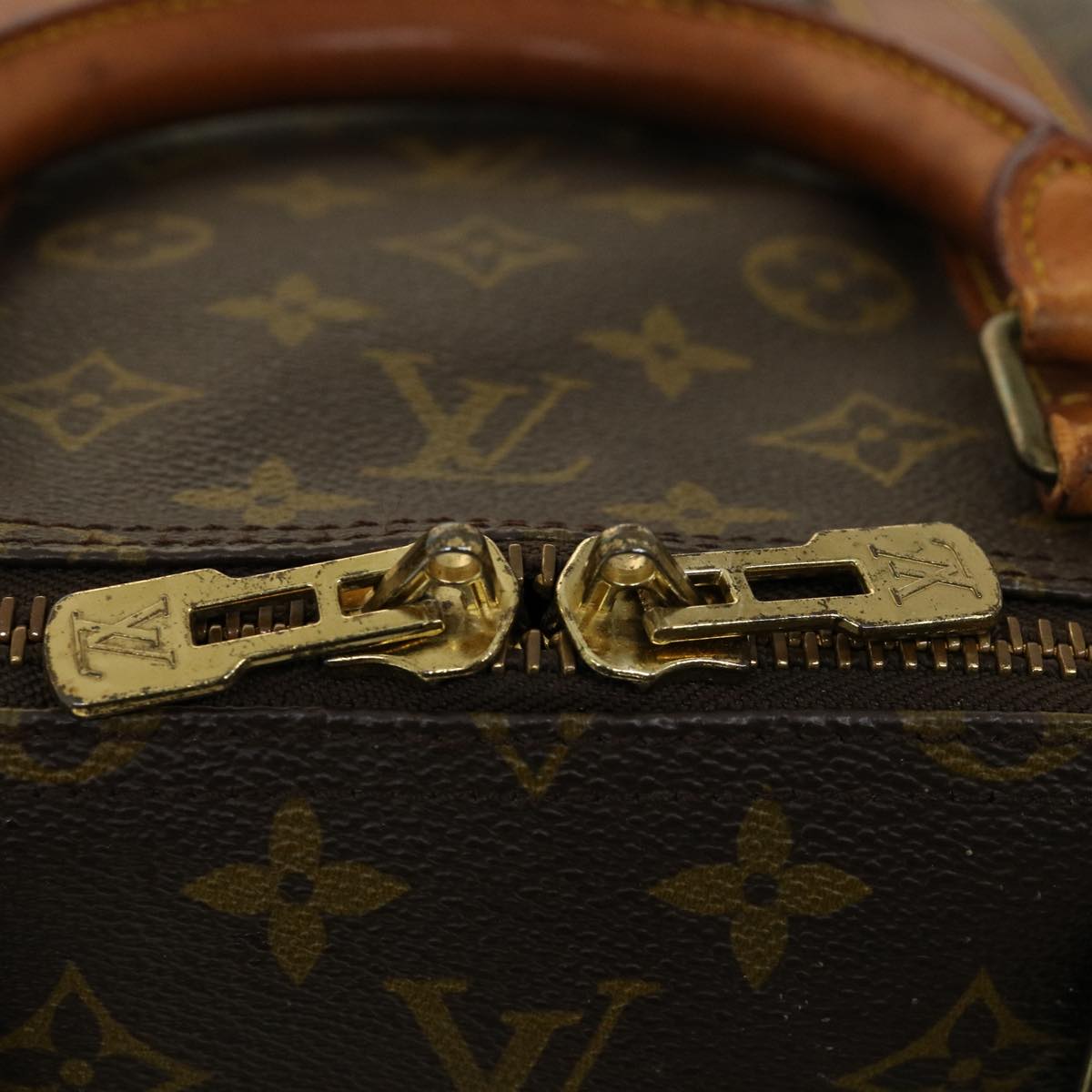 LOUIS VUITTON Monogram Keepall 55 Boston Bag M41424 LV jk2180