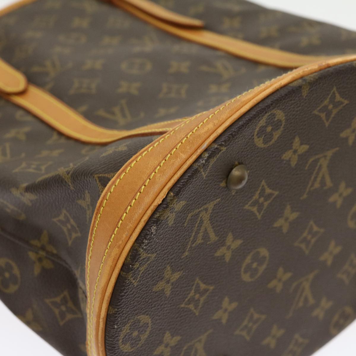 LOUIS VUITTON Monogram Bucket GM Shoulder Bag M42236 LV jk2185